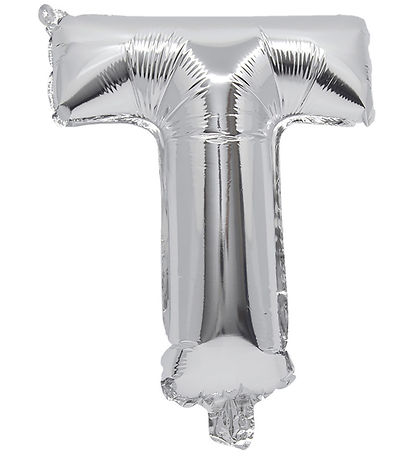 Decorata Party Folienballon - 32 cm - T - Silber