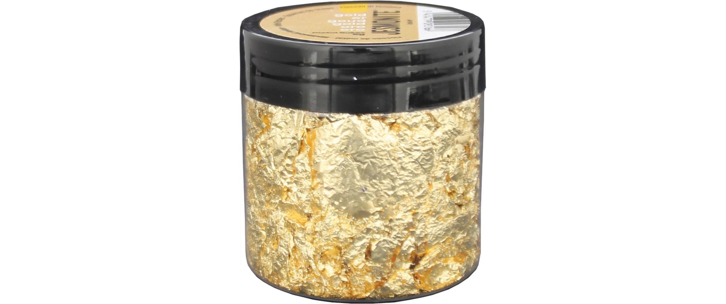 Blattmetall 5g, GoldMetallflocken