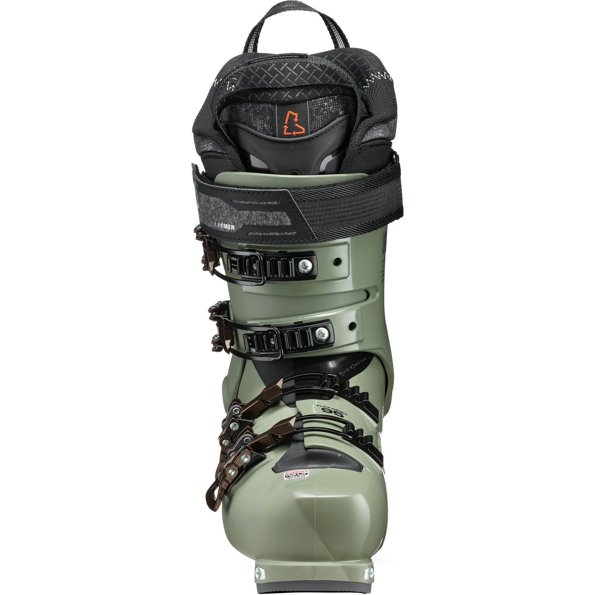 Tecnica Cochise MV 95 W DYN GripWalk Freetouring Skischuhe Damen camp green