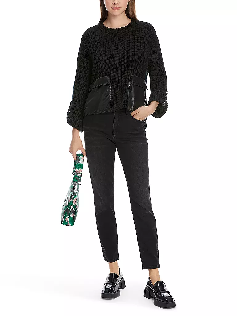 MARC CAIN Pullover schwarz