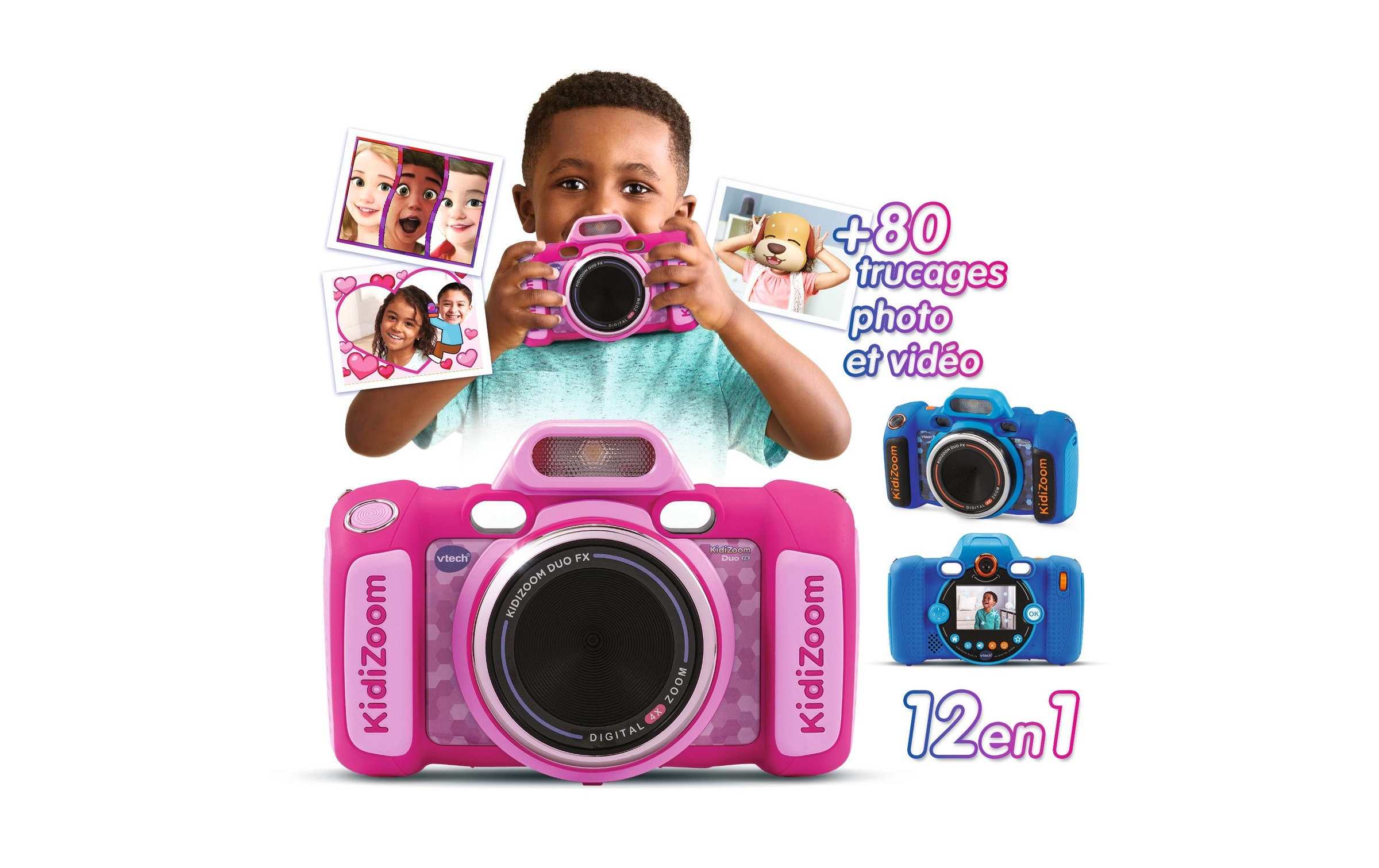 Vtech® Kinderkamera »Kidizoom Duo FX -FR- Rosa«