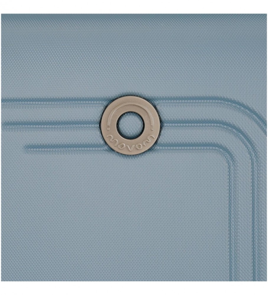 Movom Maleta Grande Movom Riga Rgida  Azul Claro -56X80X29Cm-