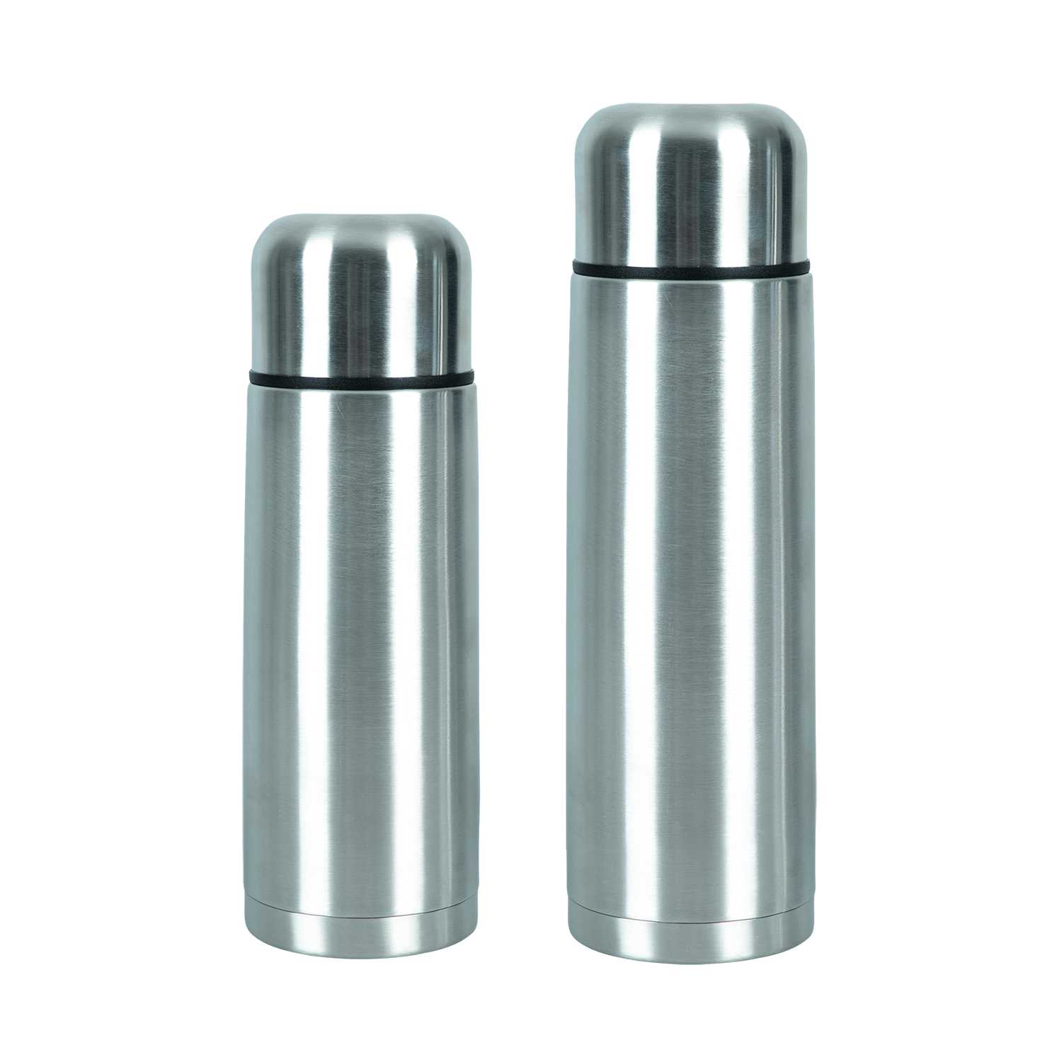 Scotia Isolierflasche 0,5 Liter Edelstahl silber