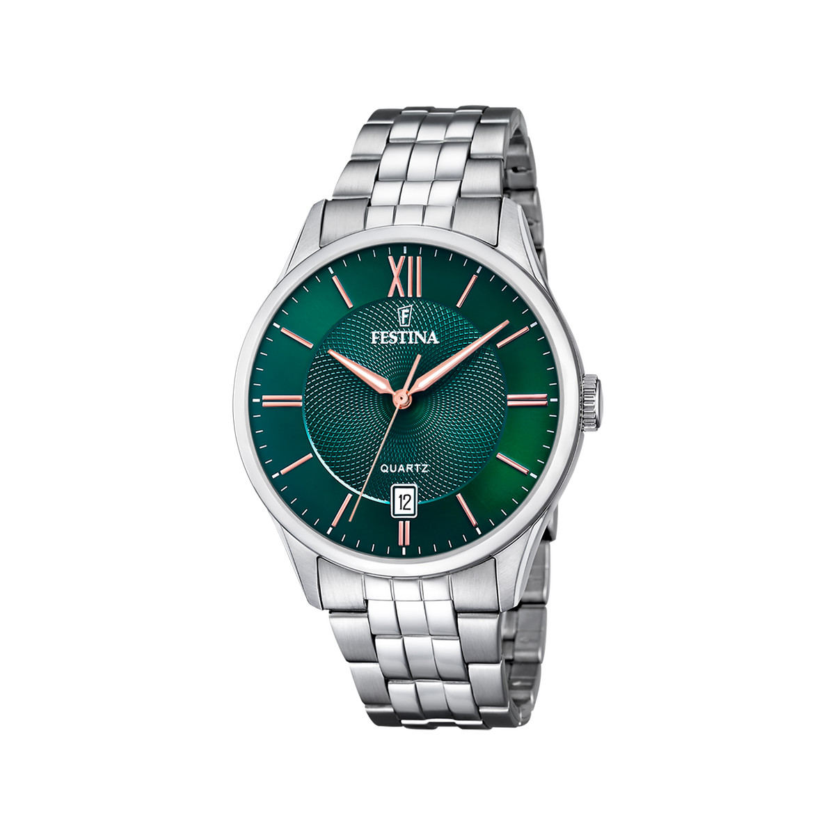 Montre FESTINA classique homme bracelet acier