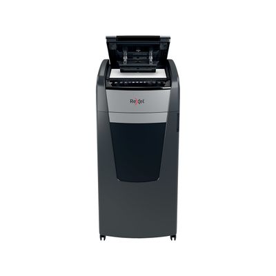 Rexel Optimum Auto+ 600M - destructeur de documents coupe croisée microparticules - 600 feuilles - Corbeille 110 litres