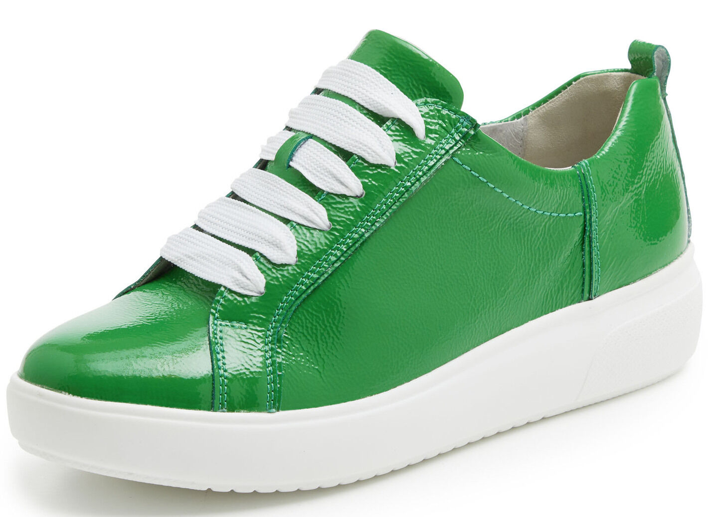 Waldläufer, trendige Damen-Schnürschuhe, Weite H, mit herausnehmbarem Fussbett