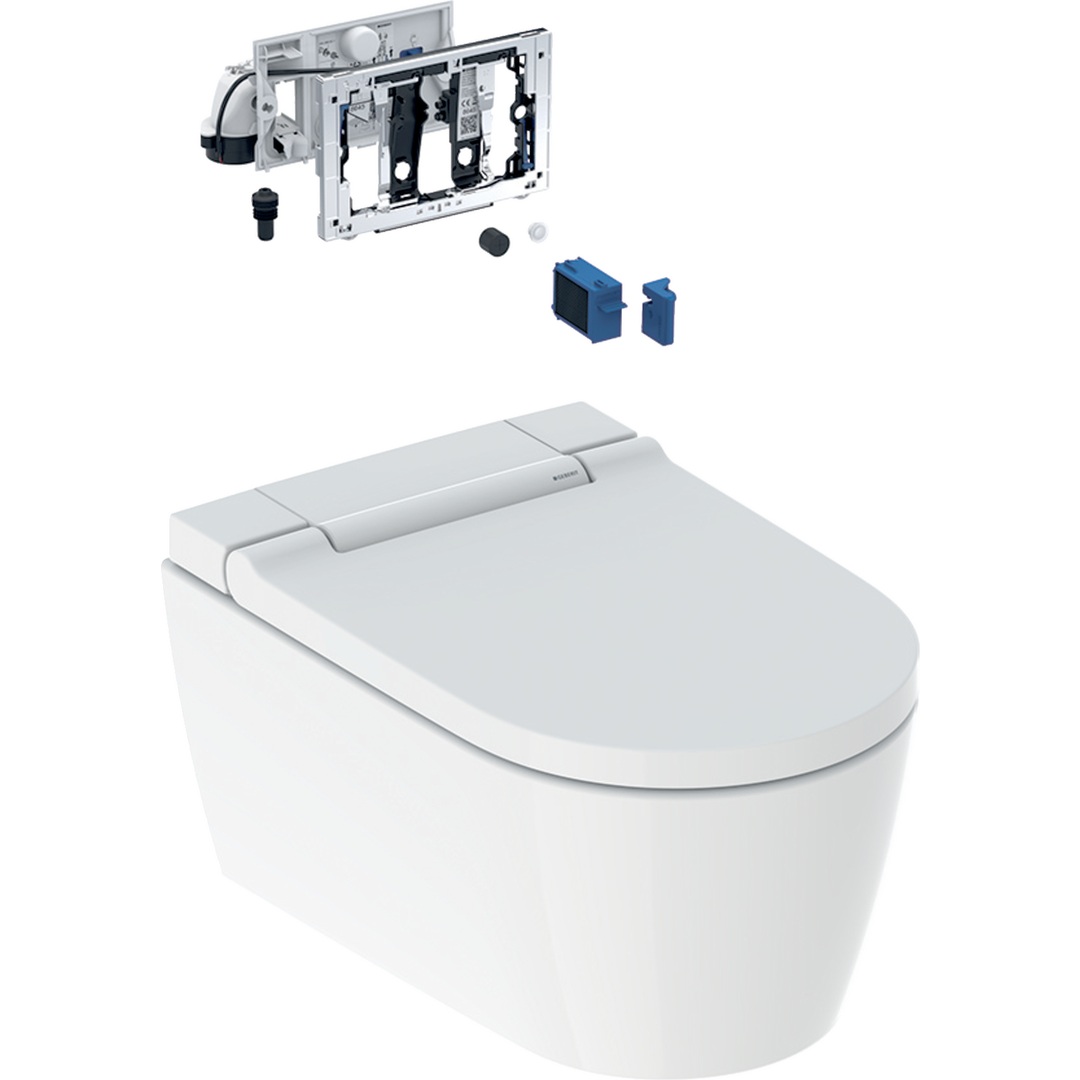 Geberit AquaClean Sela douche wc met KeraTect en DuoFresh wit glans