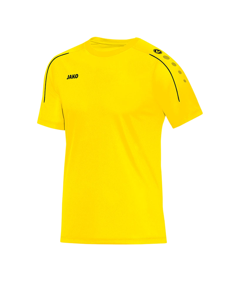 JAKO Classico T-Shirt Gelb Schwarz F03