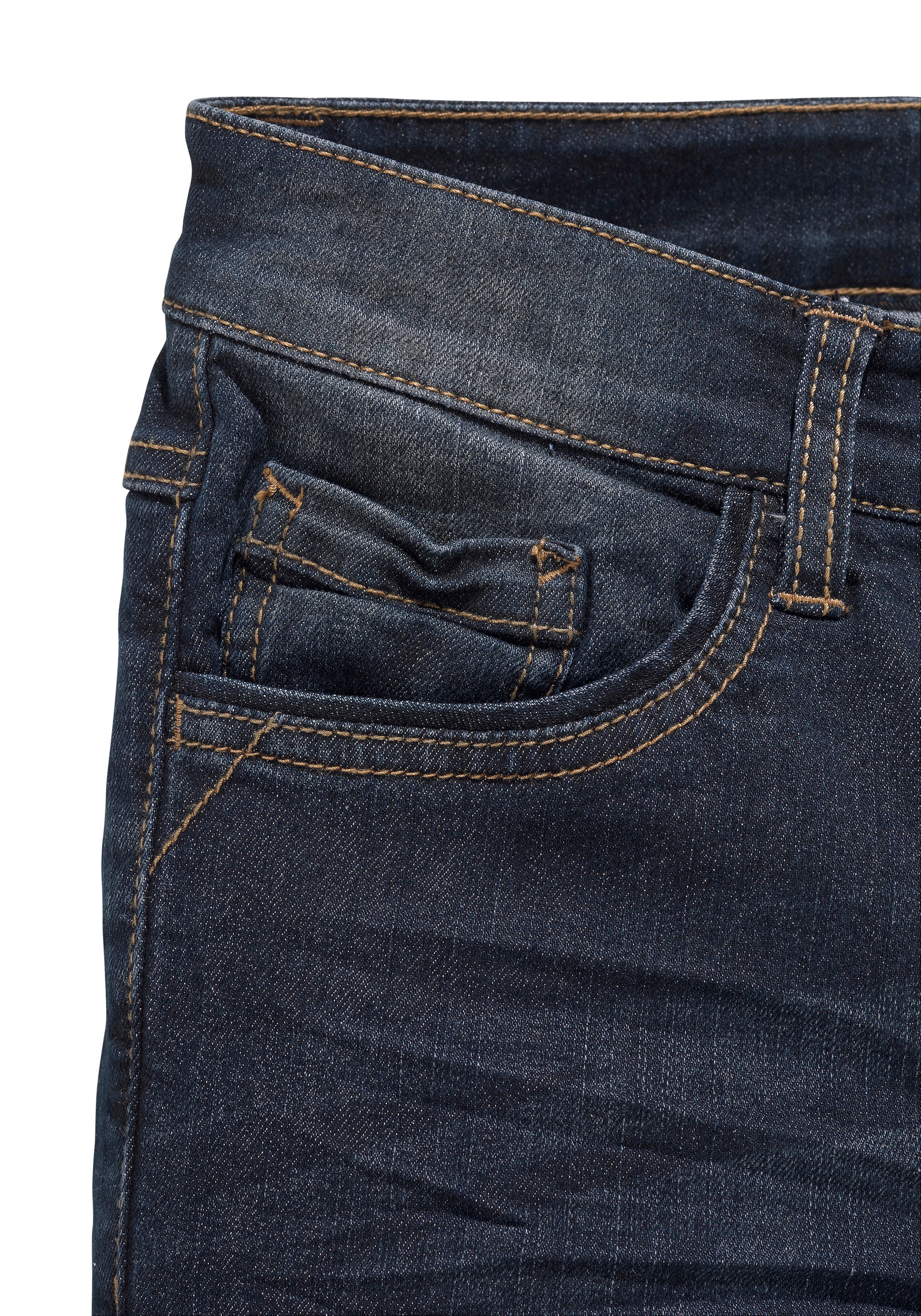 Arizona Stretch-Jeans »Regular fit Jeans« schmaler Schnitt,  5-Pocket-Stil,  normale Leibhöhe