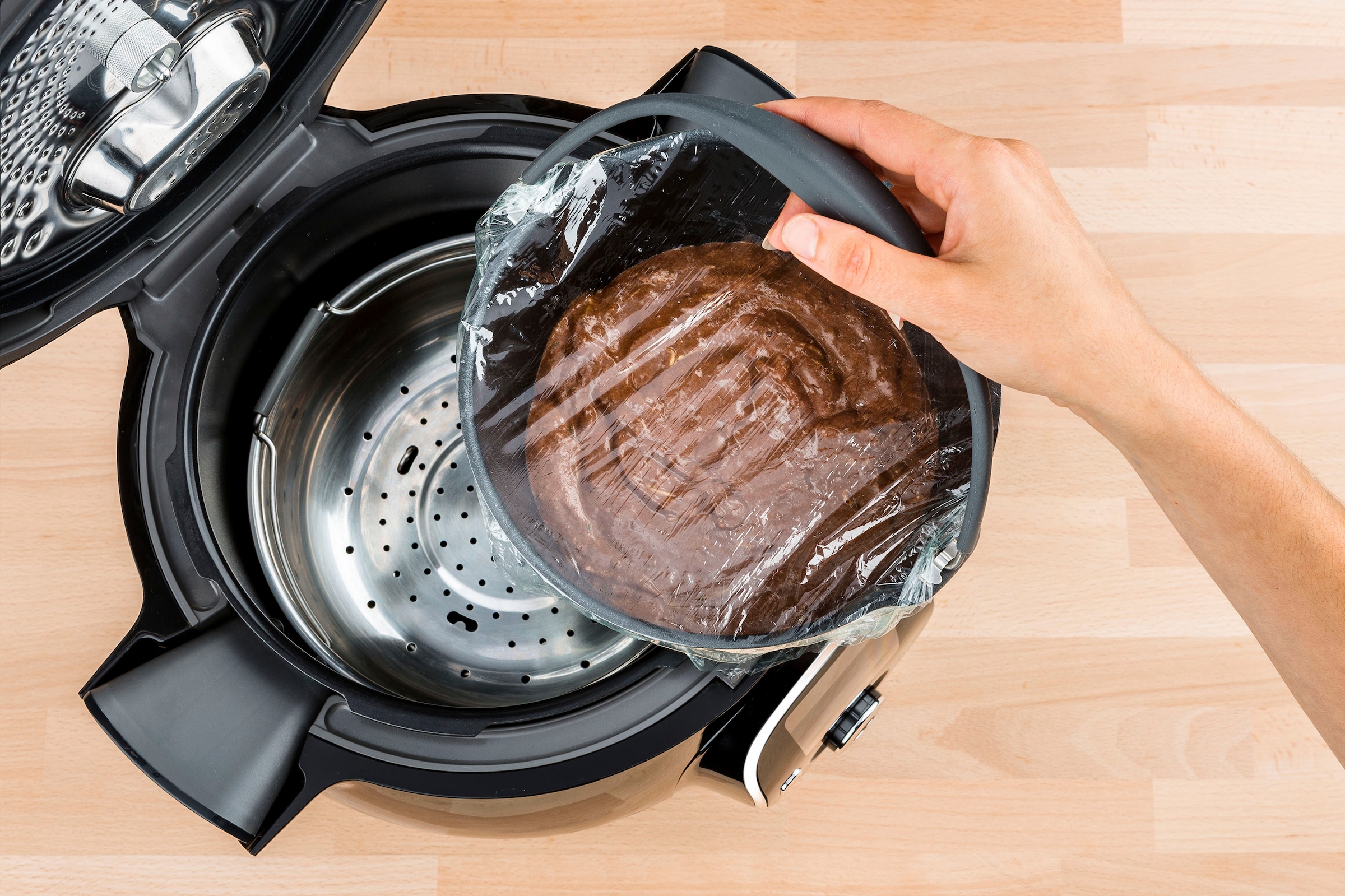 Krups Backeinsatz »Kuchenform XA6090« ø 18 cm, Antihaftbeschichtung, spülmaschinengeeignet, Silikongriff