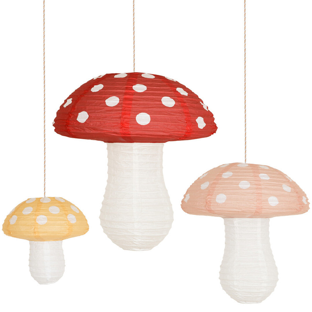 Meri meri lampionnen paddenstoel - 3st
