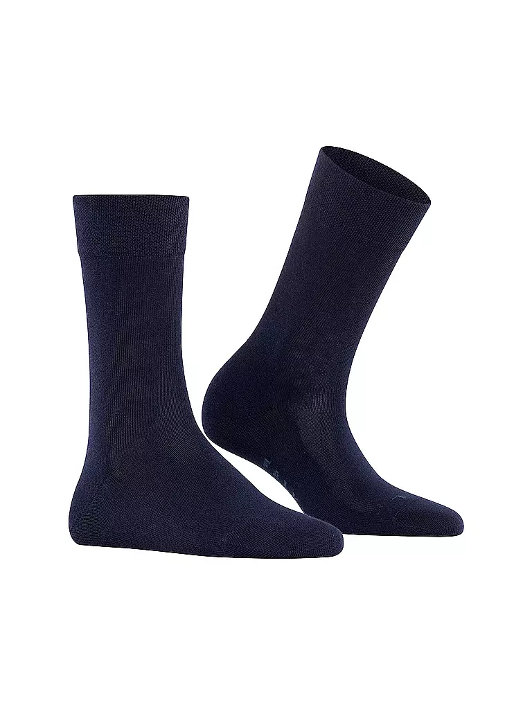 FALKE Socken SENSITIVE LONDON  dunkelblau