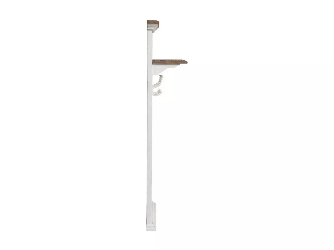 Meuble d'entrée module patères Bois Blanc - Esquisse Interior's