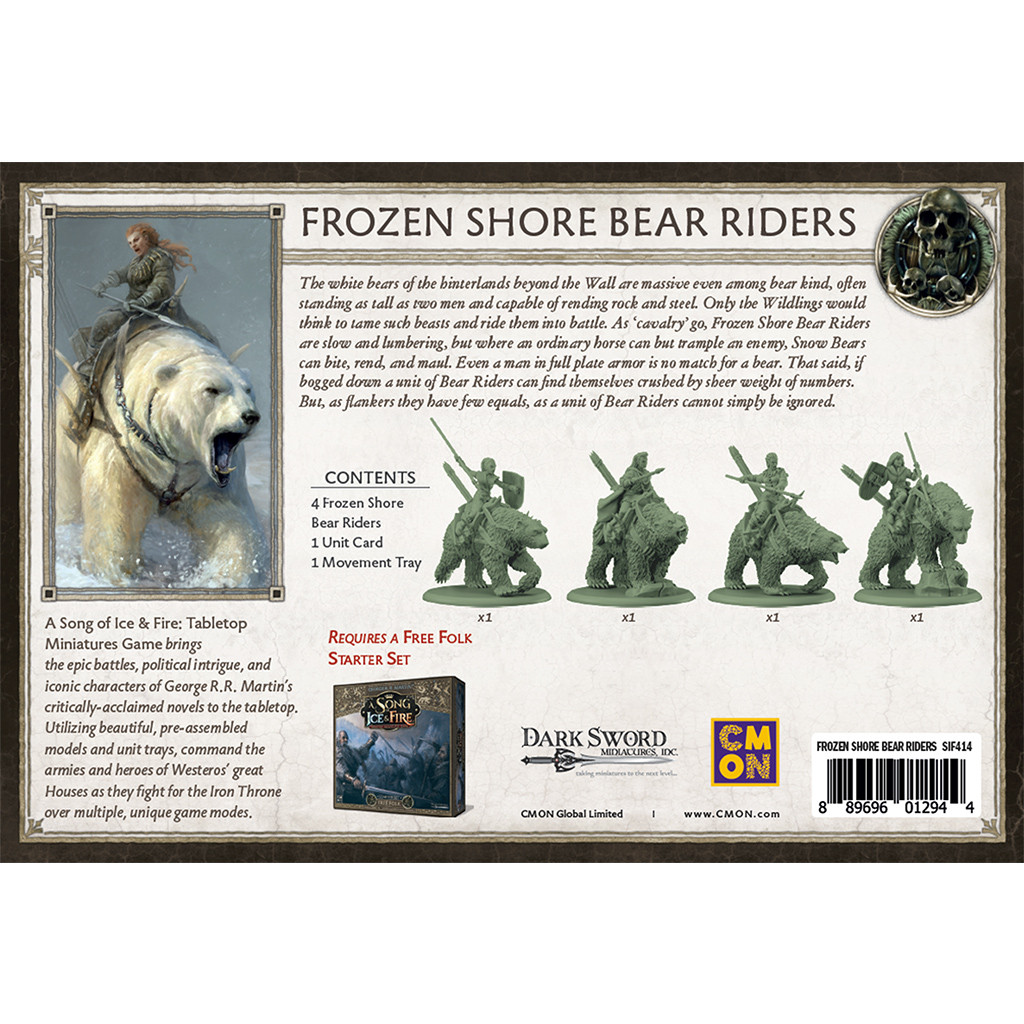 Le Trône de Fer : le Jeu de Figurines - Oursières de la Grêve Gelée