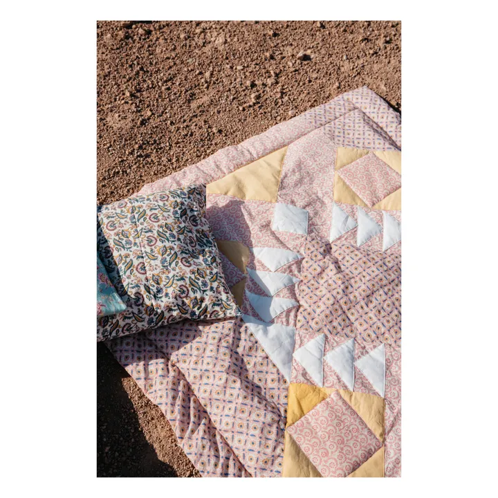 Louise Misha Plaid Aneka en coton bio | Blush