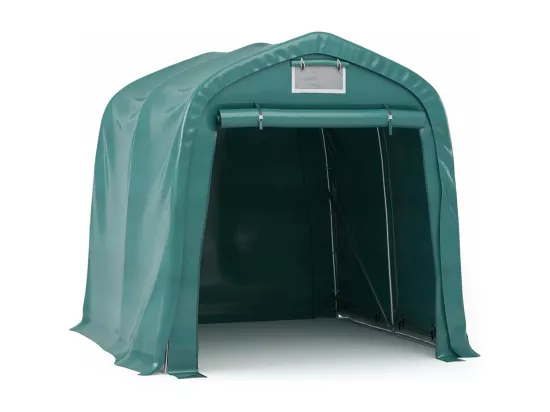 Tente de garage PVC 2,4x2,4 m Vert