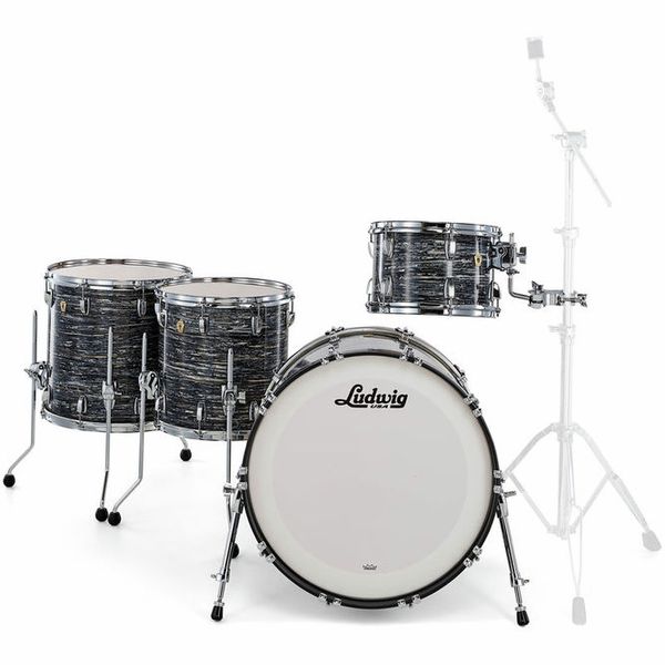 Ludwig Classic Maple 4pcs V. Black Oy