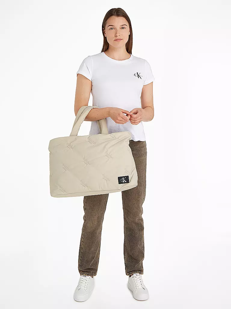 CALVIN KLEIN JEANS Tasche - Shopper TOTE Xlarge  beige