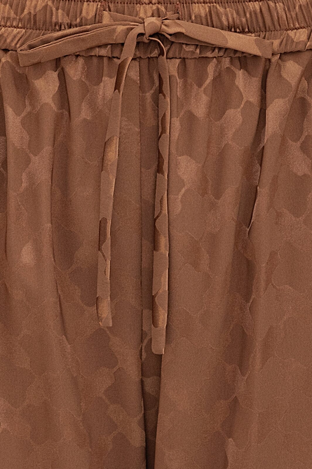 Karmamia Cora Pants camel keffiyeh jacquard
