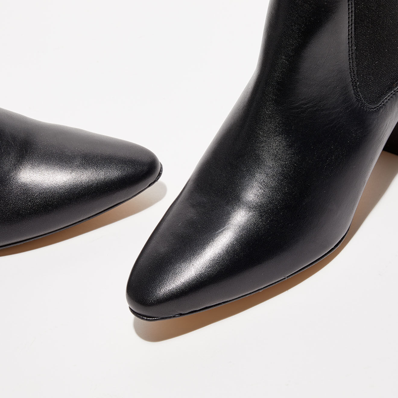 Anaki Chelsea Boots en Cuir Marina noires