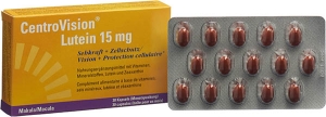 CENTROVISION Lutein 15mg Kapseln, 30 Stück
