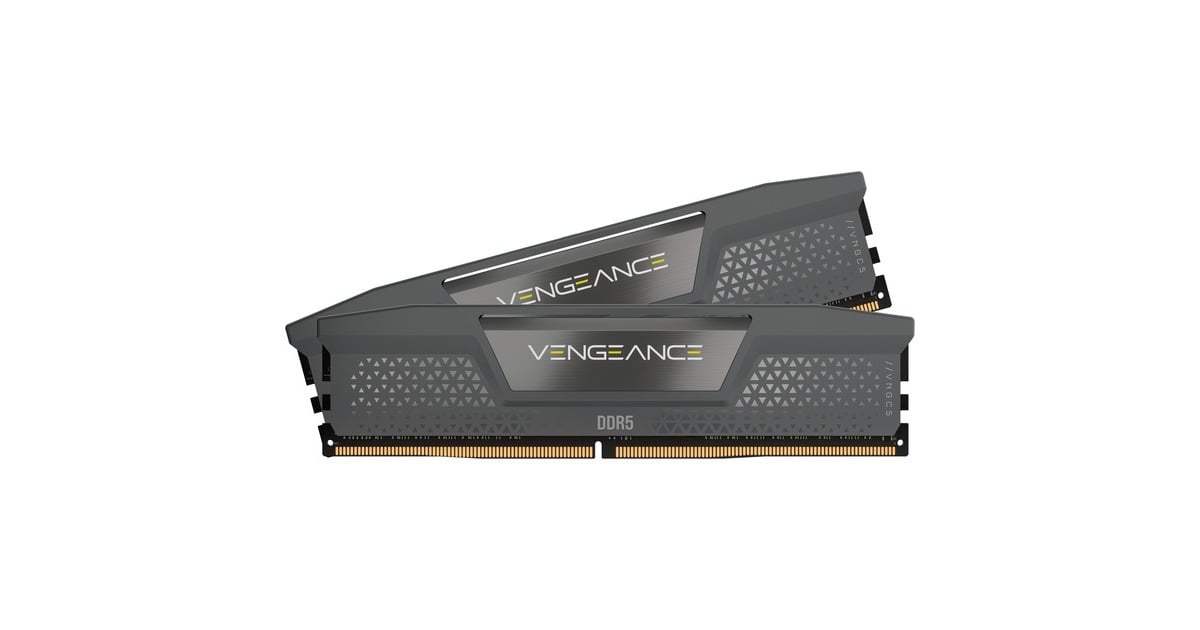Corsair64 GB DDR5-6000 Kit werkgeheugen  (Grijs, CMK64GX5M2B6000Z30, Vengeance, XMP, EXPO)