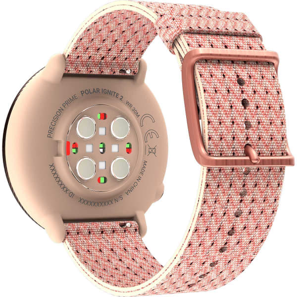 Montre cardio GPS POLAR IGNITE 2 ROSE/OR S-M UNI