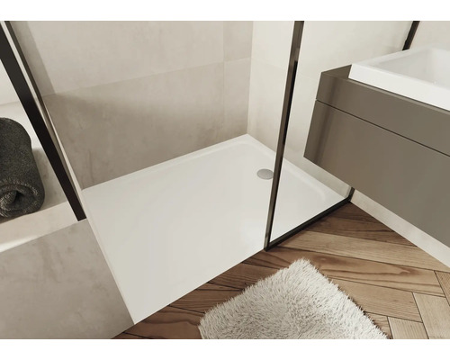 KALDEWEI CAYONOPLAN 2227-5 douchebak, 100 x 120 x 3,7 cm, alpinewit mat, met bakdrager 375747980711