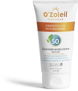 O'Zoleil Zonnebrandcrème Gezicht SPF50 50ML