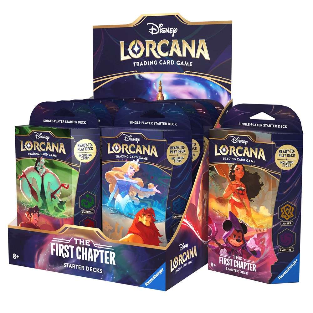 Lorcana Sammelkartenspiel: Das Starterdeck des ersten Kapitels