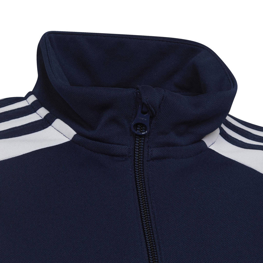 adidas Juniorsportvest Squadra 21 donkerblauw/wit