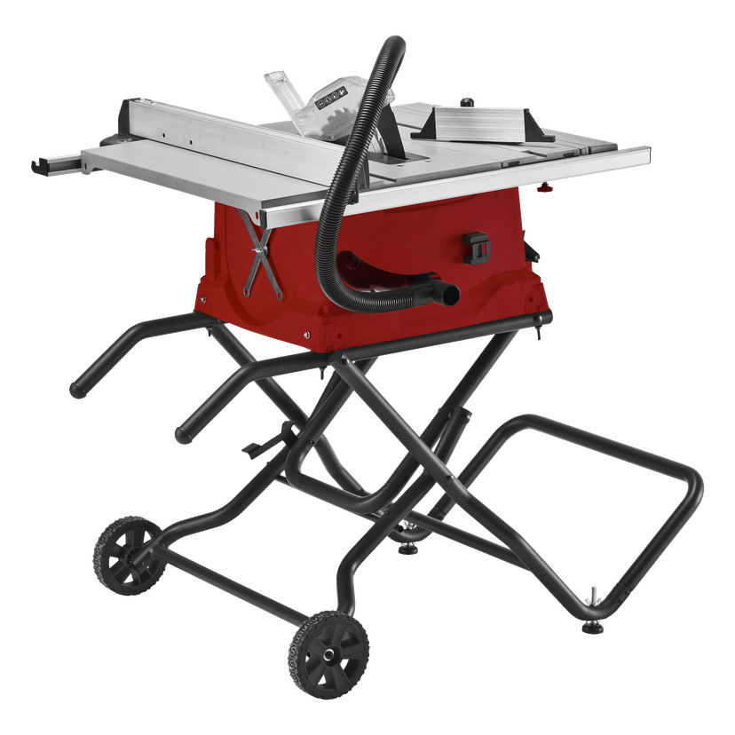 Bordsag med hjul 1800 W Ø250 mm