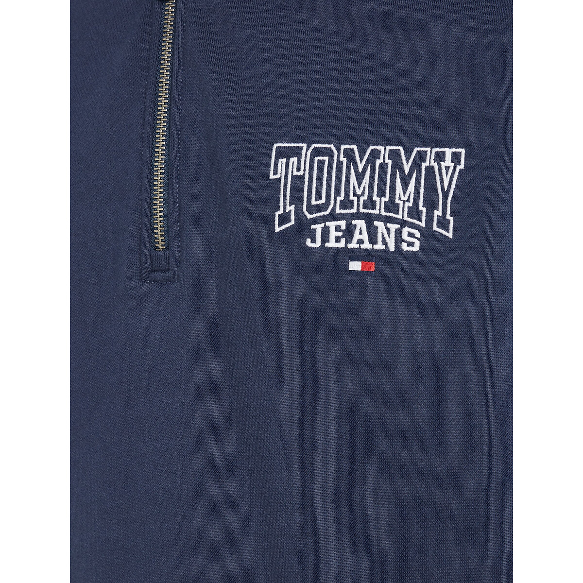 TOMMY JEANS<br>Suéter com gola alta e meio zíper
