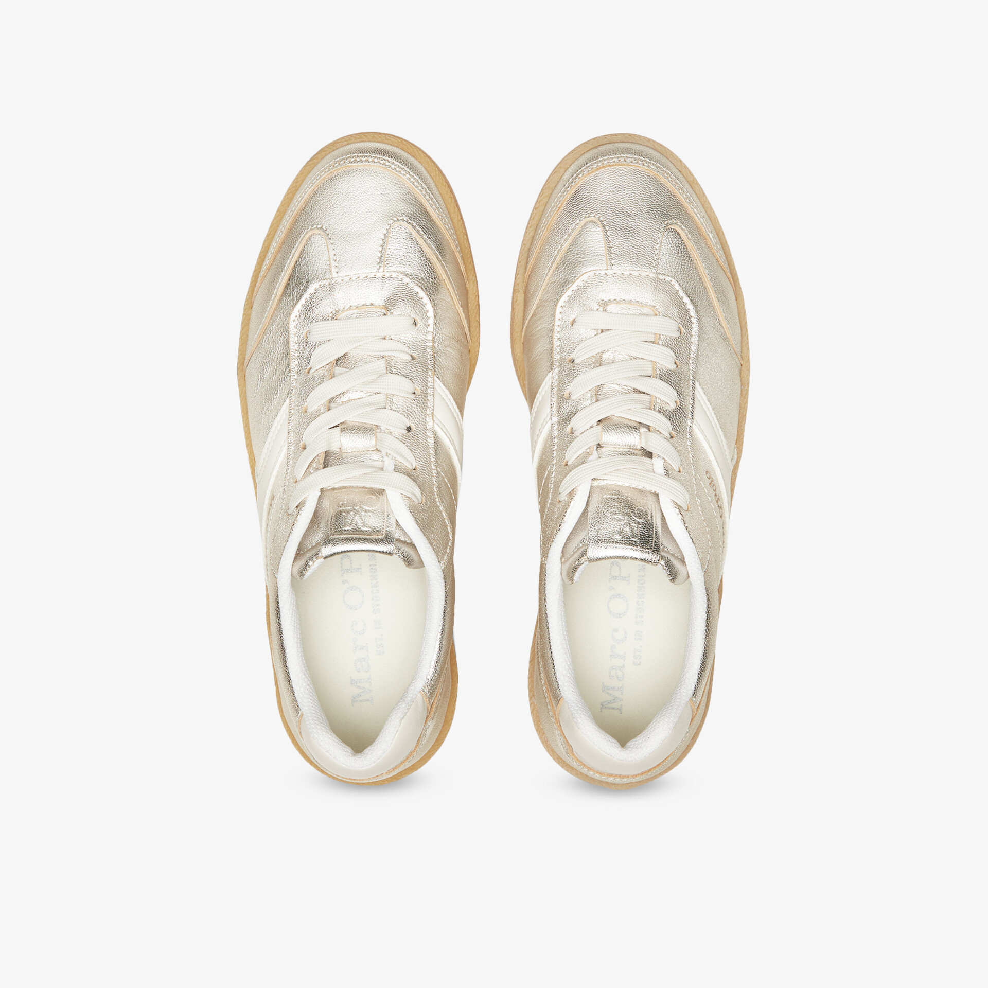 Marc O´Polo Damen Sneaker Low silber
