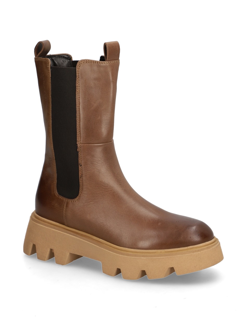 Glattleder Chelsea Boot