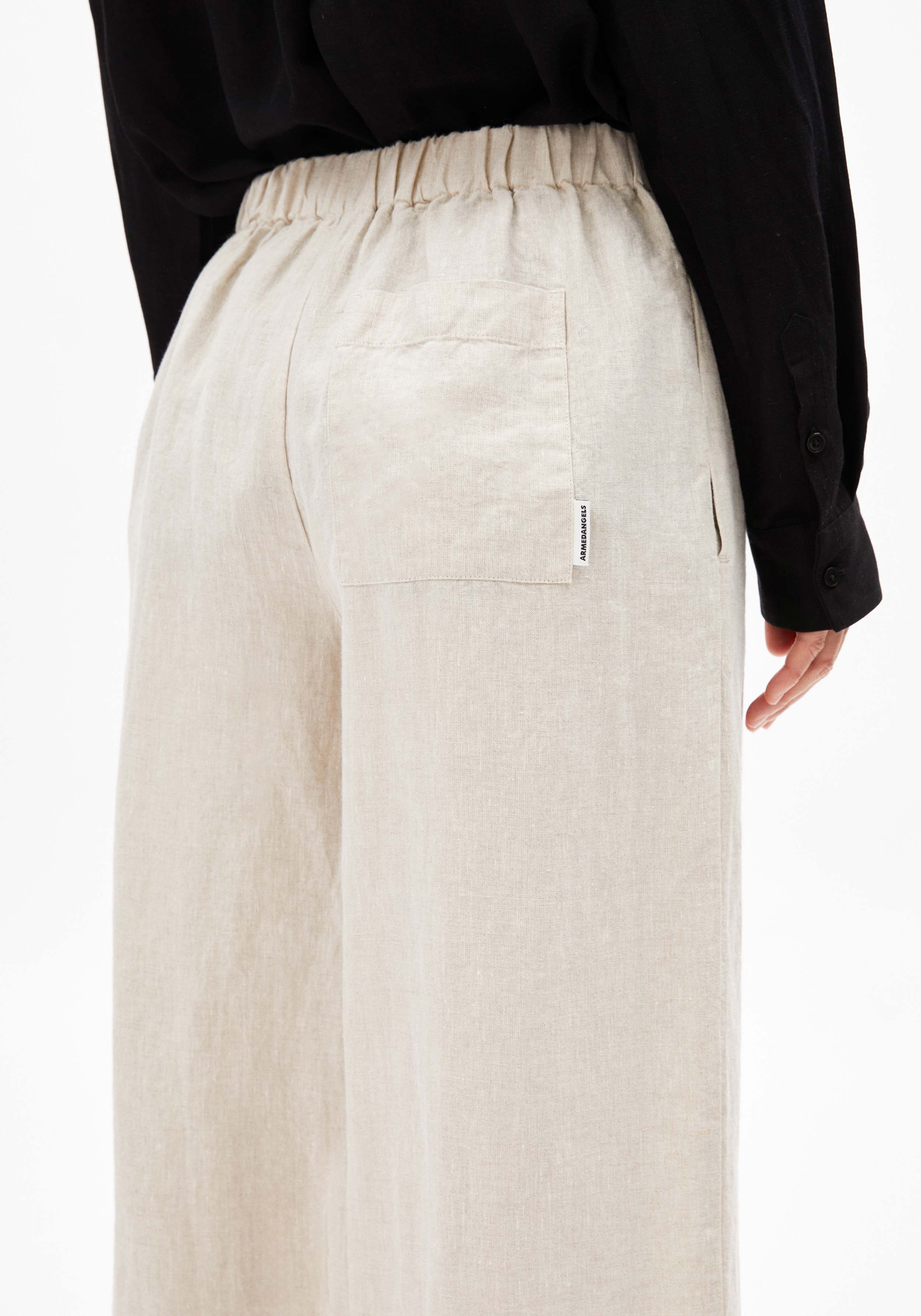 Armedangels Hose Jonvaalie Pure Lino Undyed