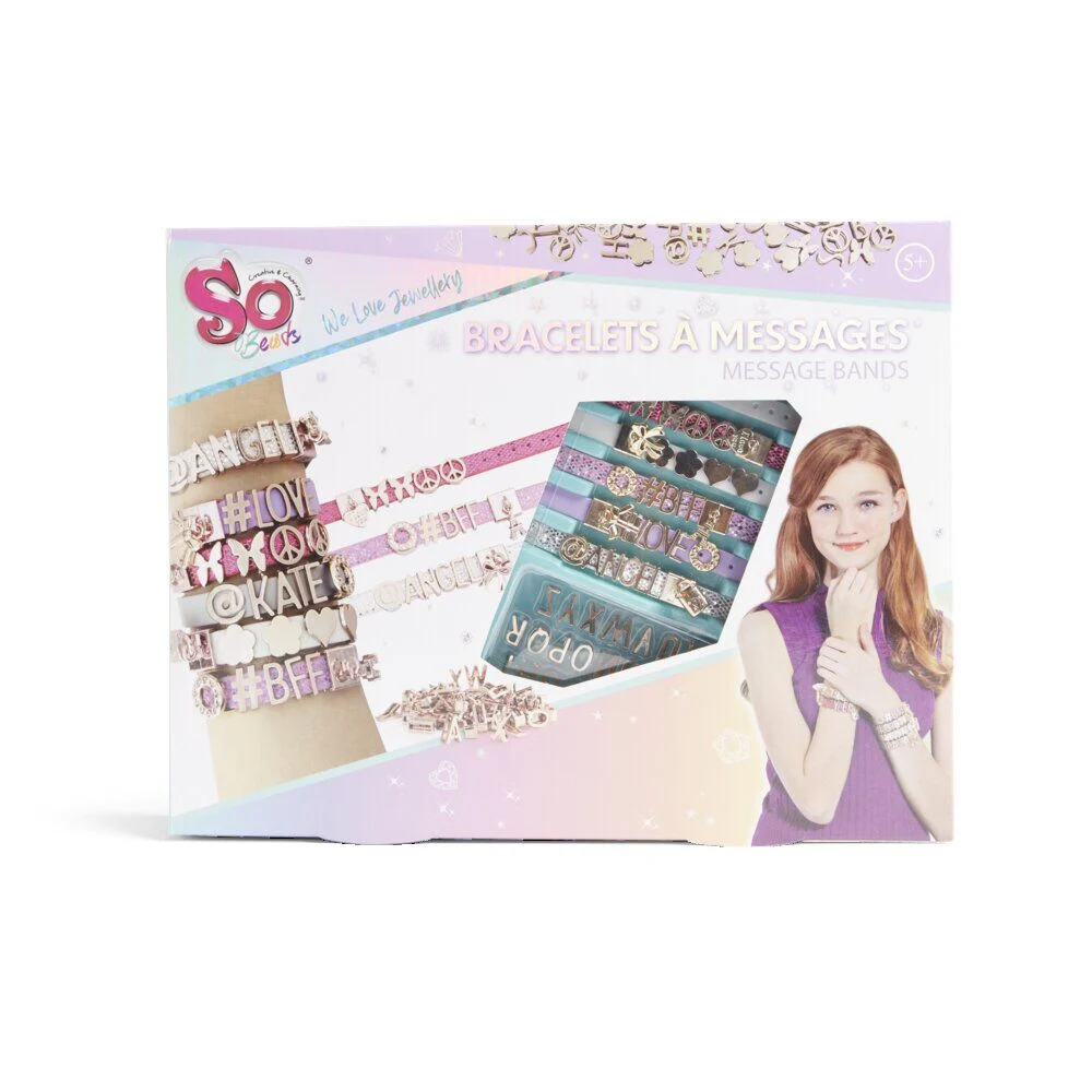 Coffret création bracelets à messages