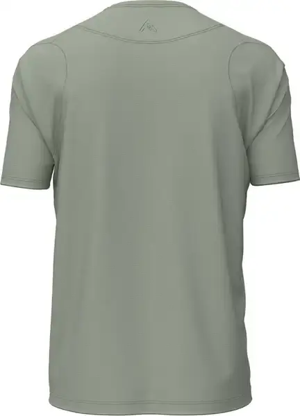 7mesh Desperado Merino Gravel Fietsshirt Korte Mouwen Groen/Grijs Heren