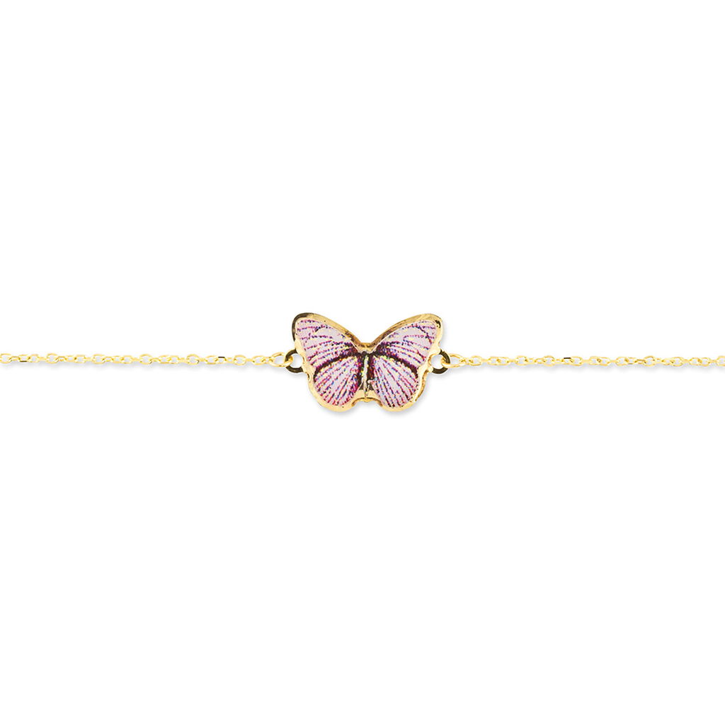 Bracelet Sulivia Papillon Or Jaune