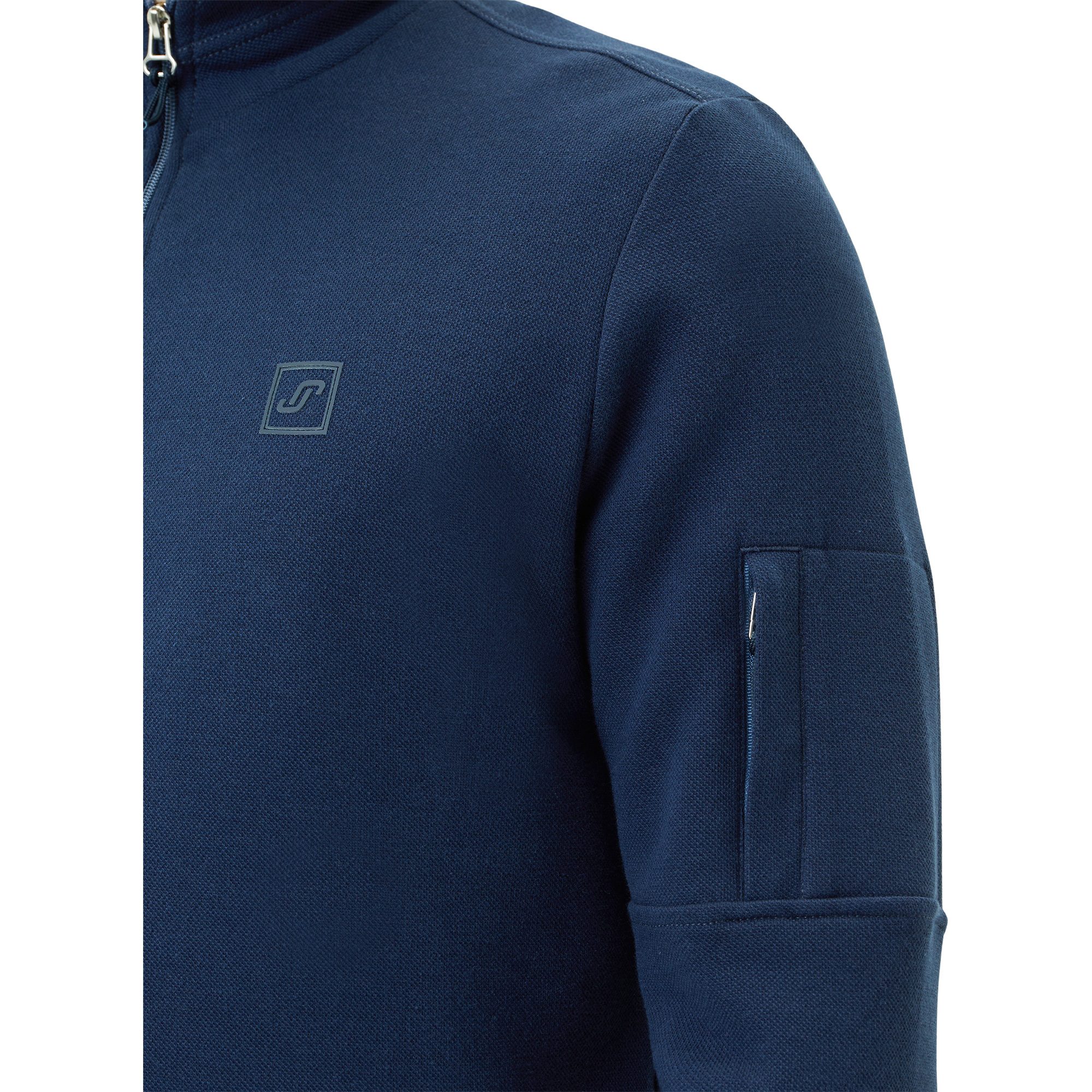 Joy Wenko Troyer Sweatjacke Herren denim blue