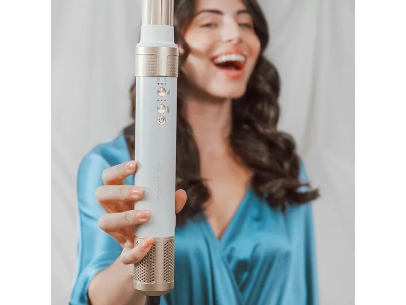 Cecotec Bamba CeramicCare 14in1 AirGlam Champagne Multifunktionel hårcurler