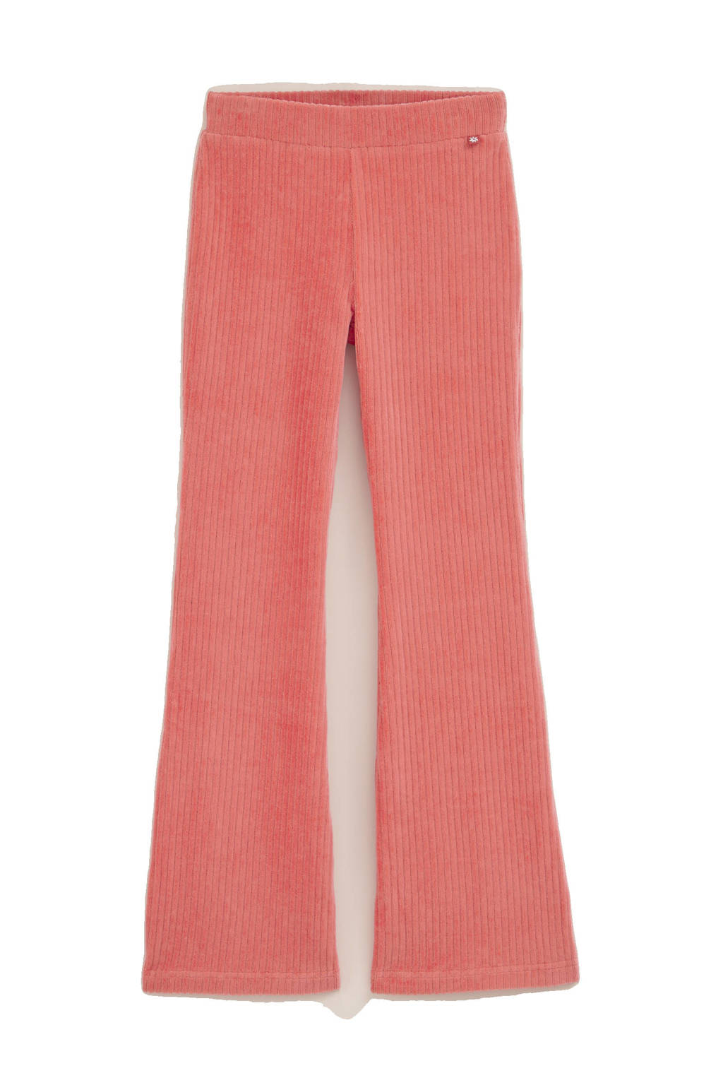 WE Fashion flared legging oranje