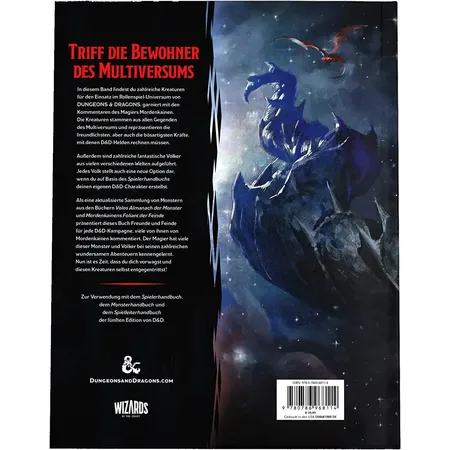 Asmodee Wizards of the Coast D&D Mordenkainen präsentiert: Monster des Multiversums