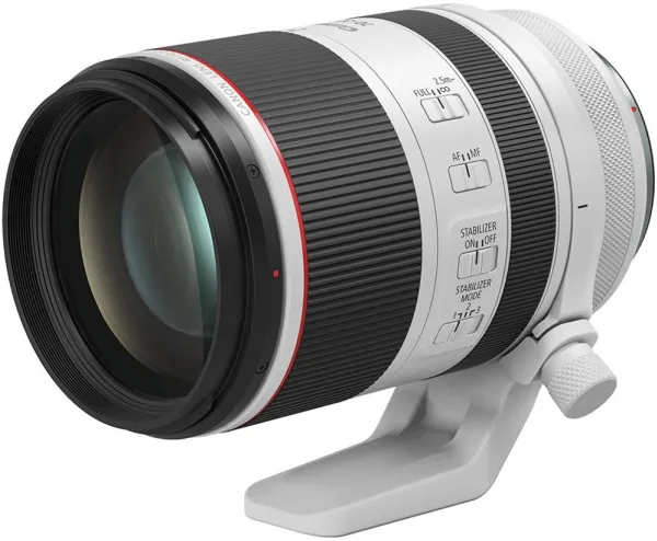 Canon RF 70-200mm F2.8L IS USM MILC/SLR Zoom Telephoto Sort, Hvid