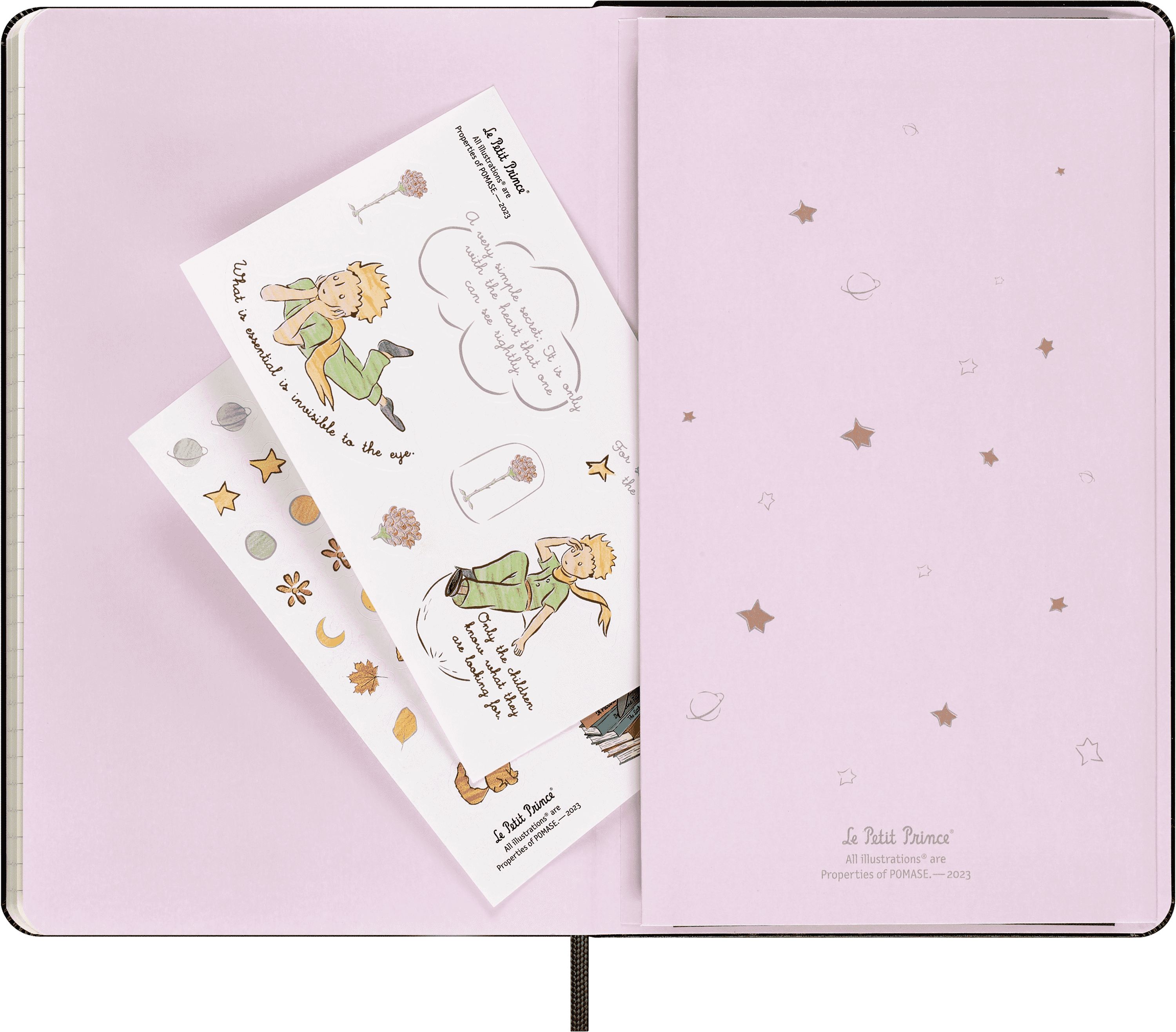 Le Petit Prince Limited Edition Notebook Large, Hard Cover, Ruled, with Gift Box