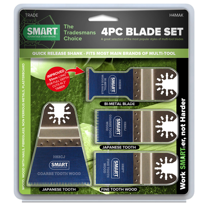 SMART hout & metaal set 4-delig