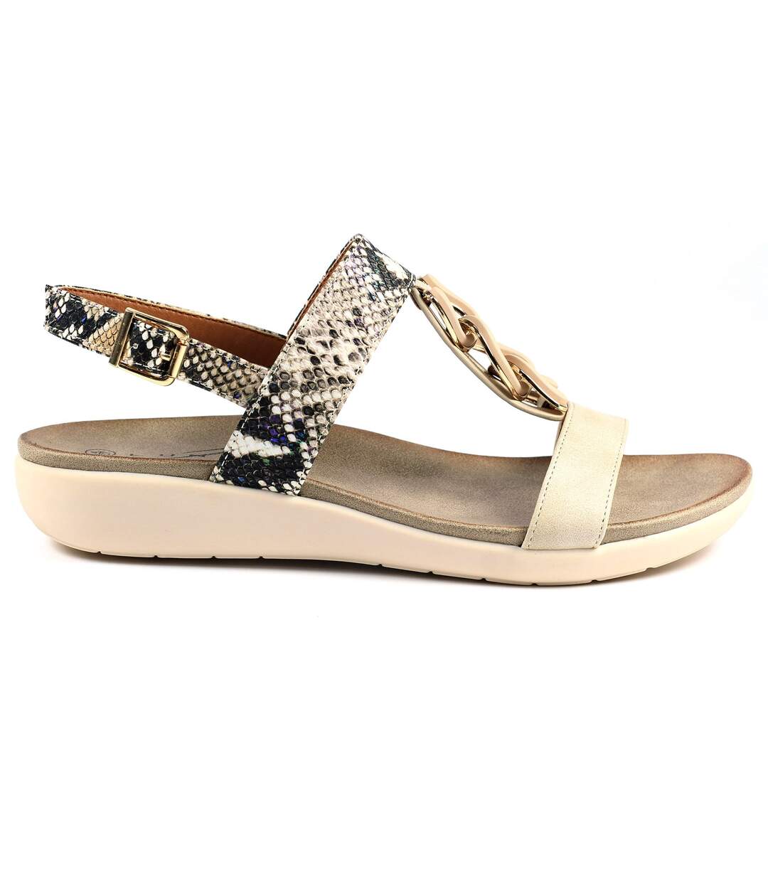 Lunar - Sandales BARDON - Femme (Beige) - UTGS512