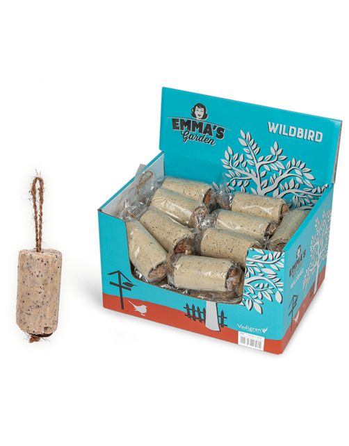 Emma's Garden Cilinder Noten & Insecten - Vogelvoer - 350 g