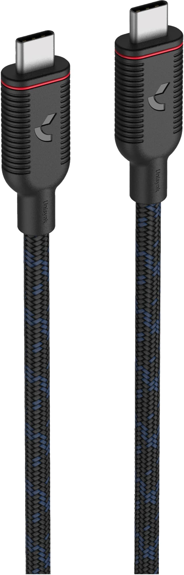 Unisynk USB4 USB-C datakabel 1 m (sort)