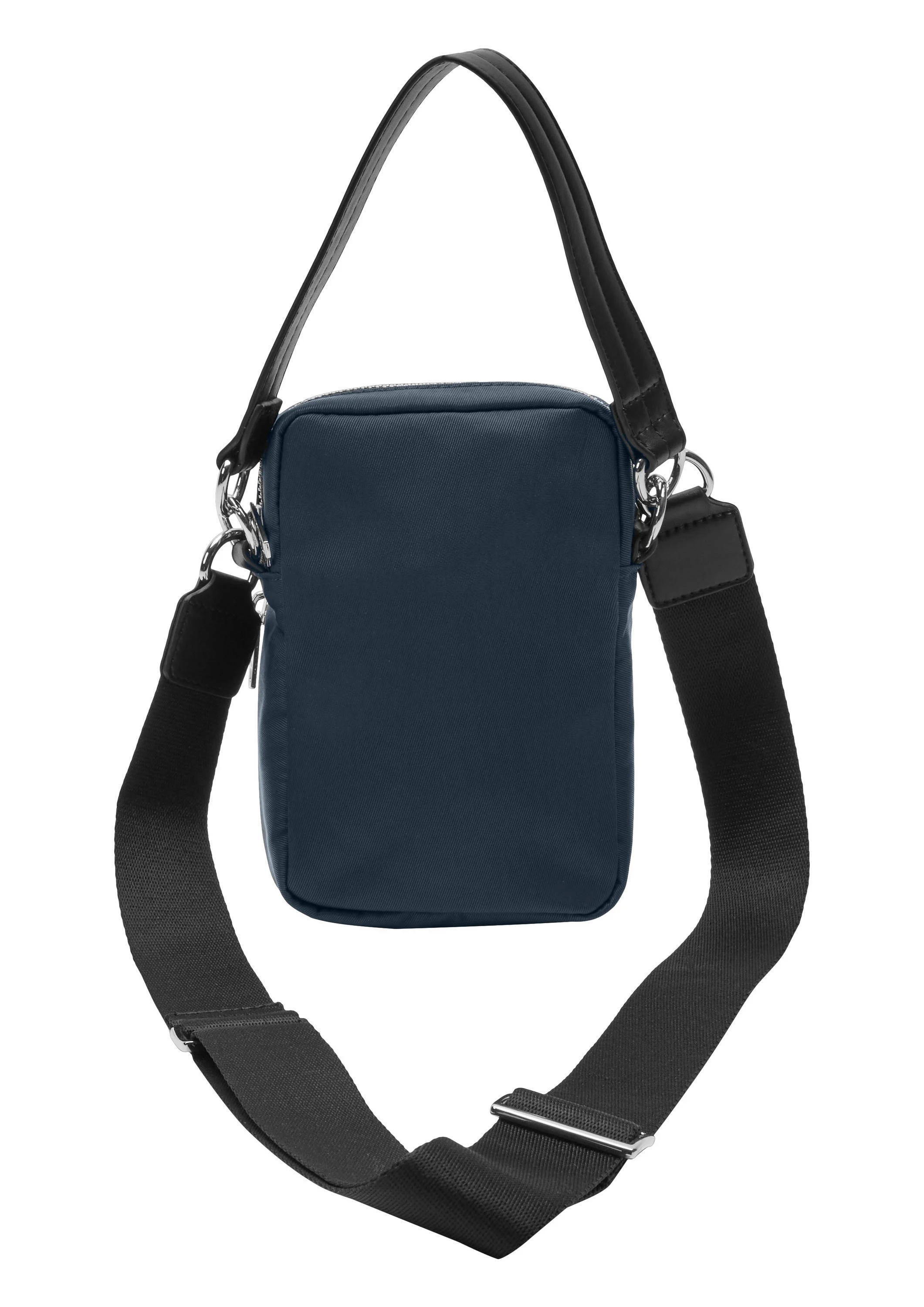 s.Oliver nylon telefoontasje donkerblauw